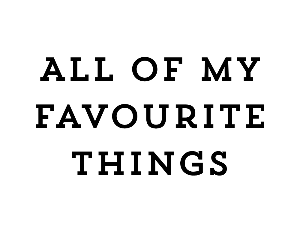 All of My Favourite Things Logo
