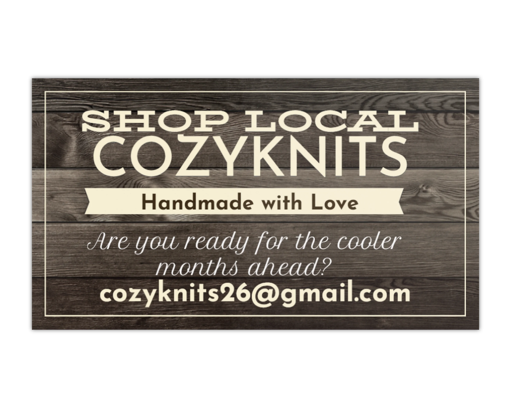 Cozy Knits by Nicole Logo