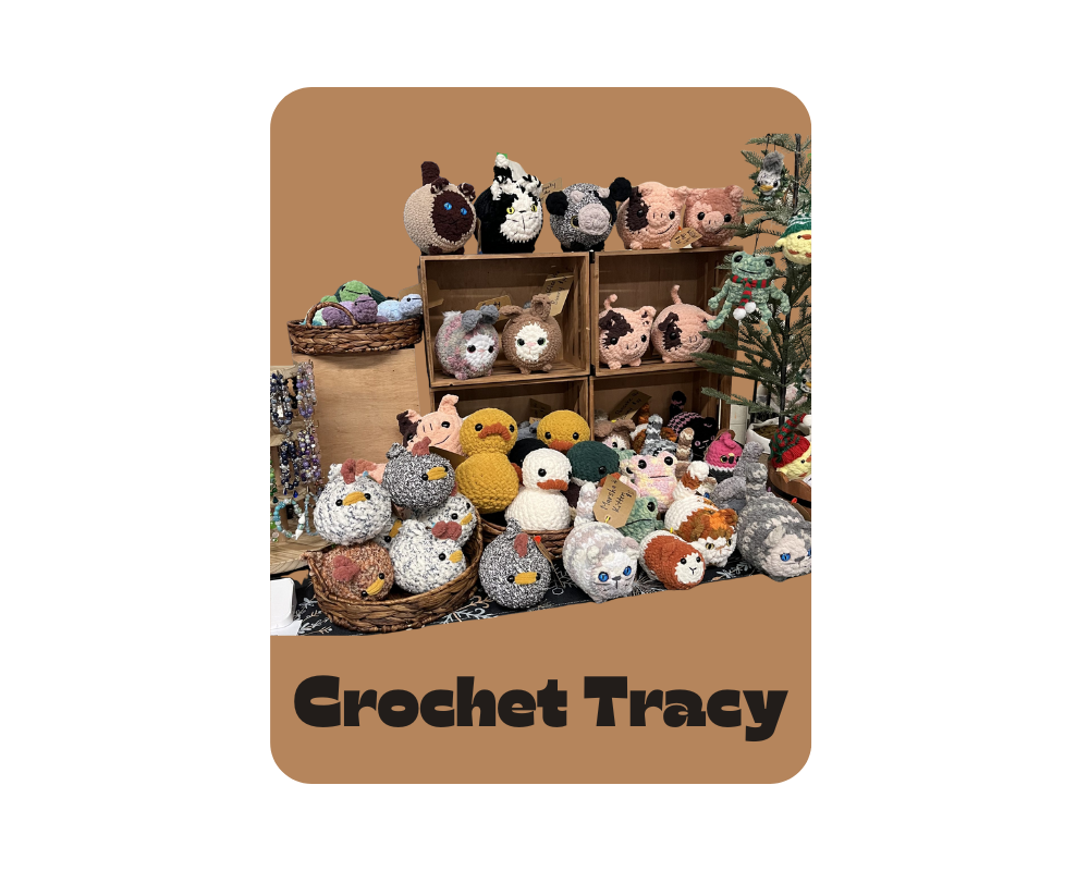 Crochet Tracy - Logo - Joyful Vendors Market