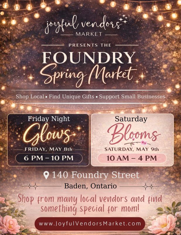 Foundry Spring Market Poster