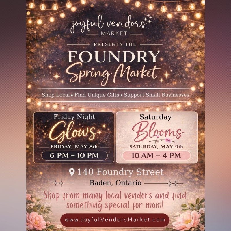 Foundry Spring Market Poster