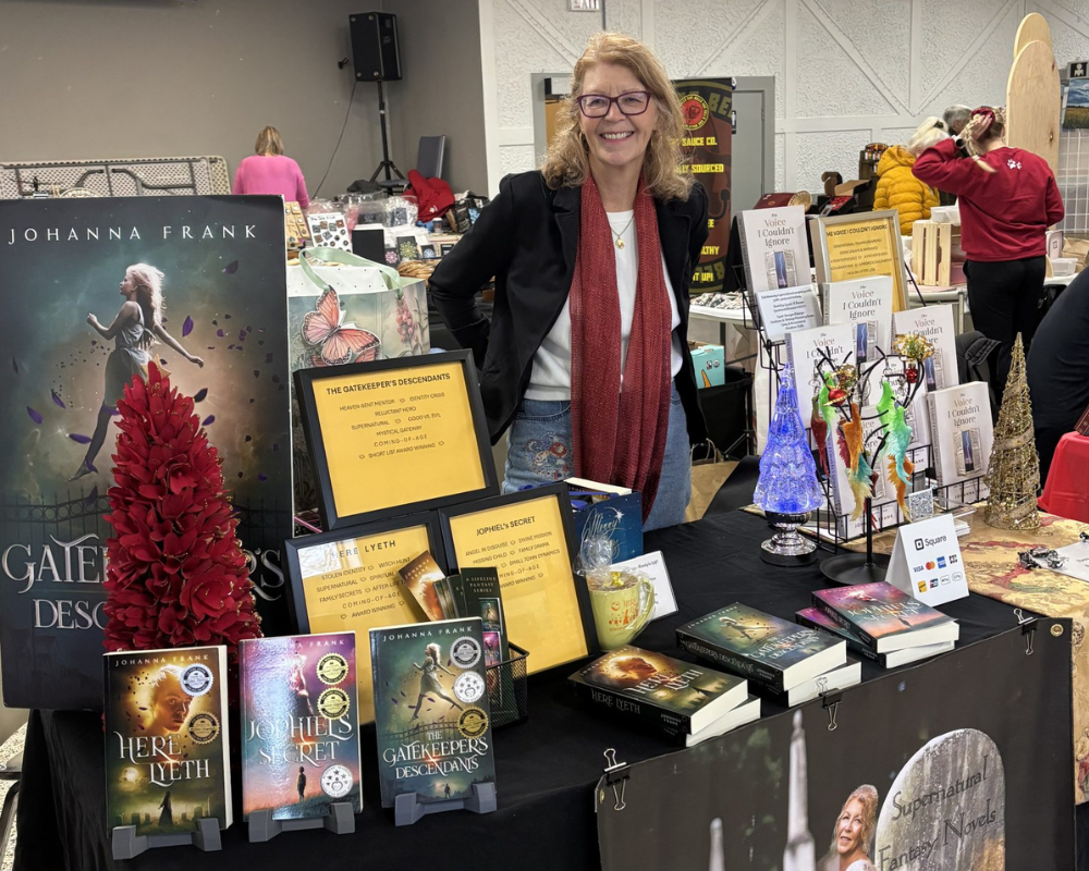 Johanna Frank (Author) - Logo - Joyful Vendors Market