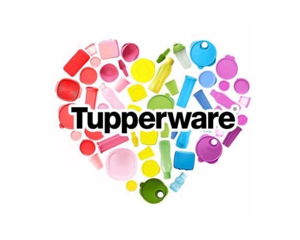 Kim B's Tupperware Logo